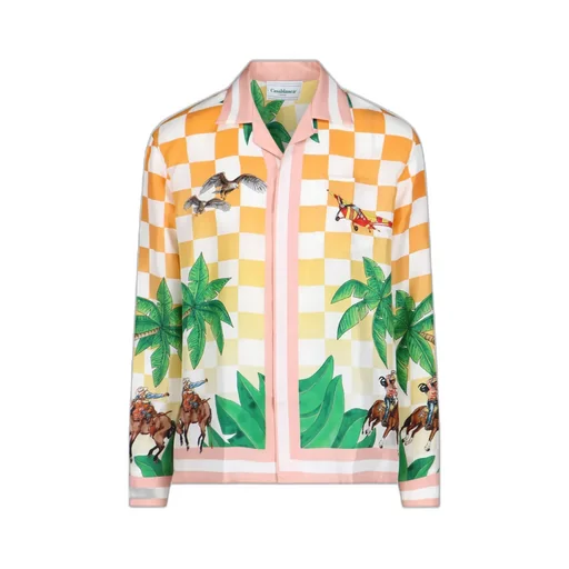 Casablanca Tennis Club Long-Sleeved Shirt