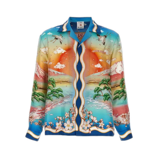 Casablanca Scenic Print Shirt