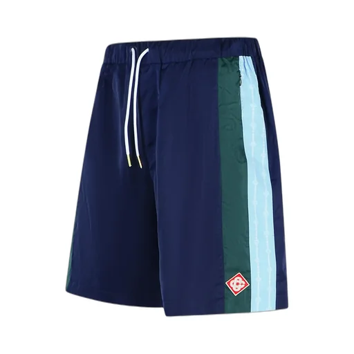 Casablanca Laurel Stripe Athletic Shorts