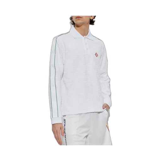 Casablanca Embroidered Logo Polo Shirt