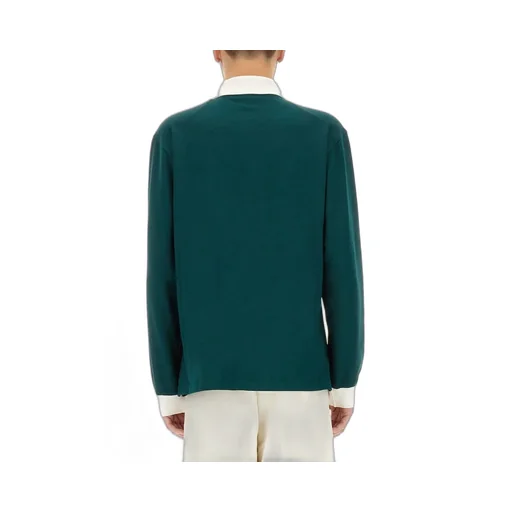 Casablanca Long Sleeve Polo Shirt