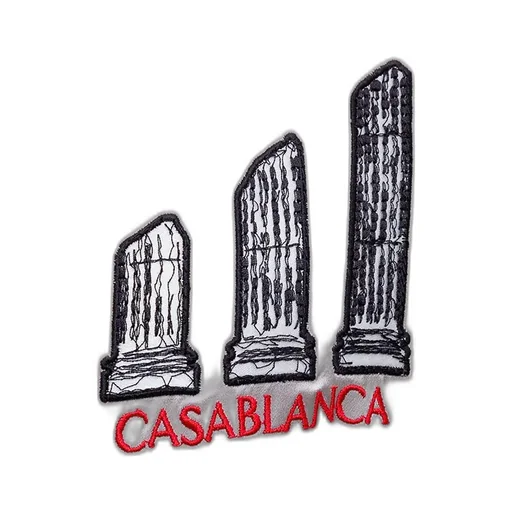 Casablanca Logo Embroidered Zipped Jacket