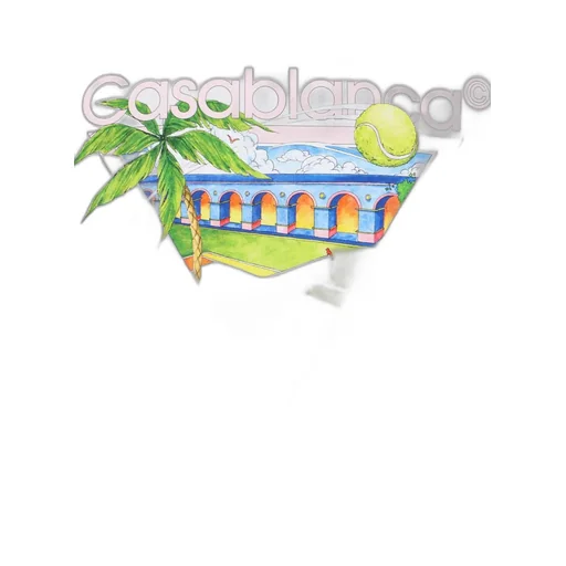 Casablanca Tennis Club Icon T-Shirt