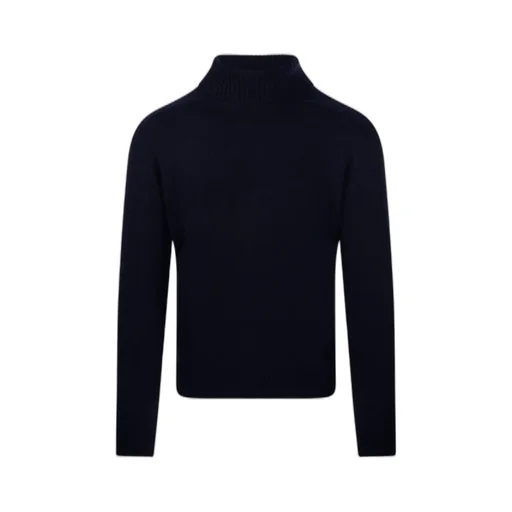 Cashmere Company Ribbed Turtleneck Sweater