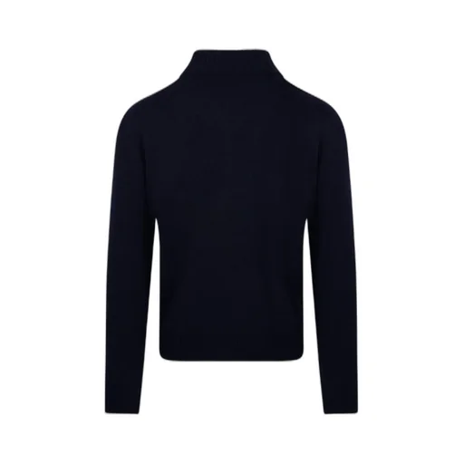 Cashmere Company Ribbed Turtleneck Sweater