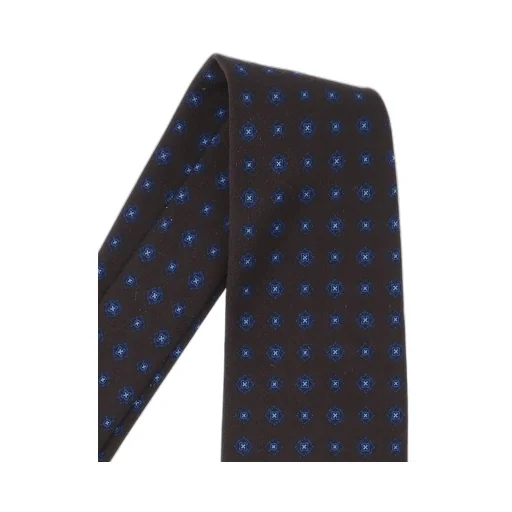Cesare Attolini Patterned Pointed Tip Tie