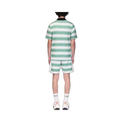 Casablanca Gradient Striped Polo Shirt