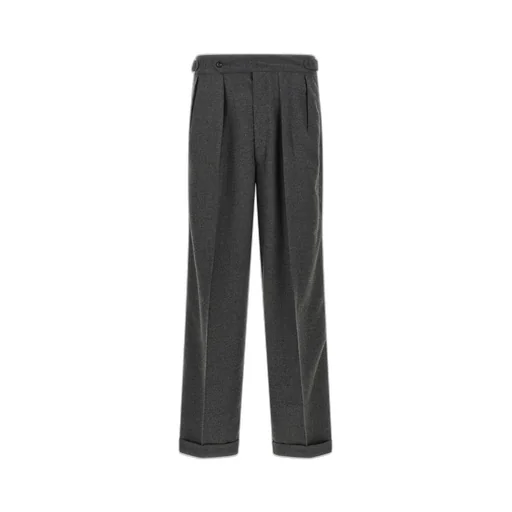 Cellar Door Rowan Pleated Straight-Leg Pants