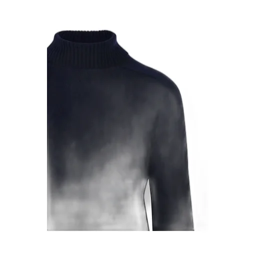 Cashmere Company Ribbed Turtleneck Sweater