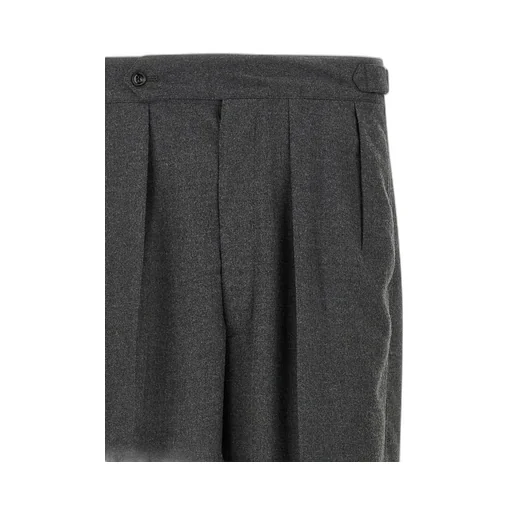 Cellar Door Rowan Pleated Straight-Leg Pants