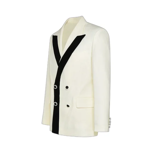 Casablanca Two-Toned Double Breasted Jacket