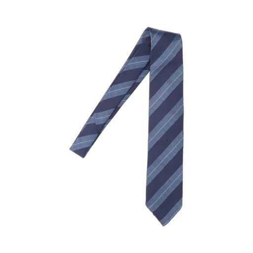 Cesare Attolini Striped Pointed Toe Tie