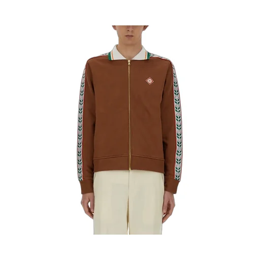 Casablanca Laurel Zip Up Sweatshirt