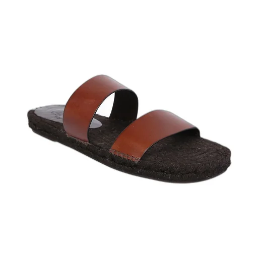 CastaÑEr Kim Double-Strap Square Toe Slides