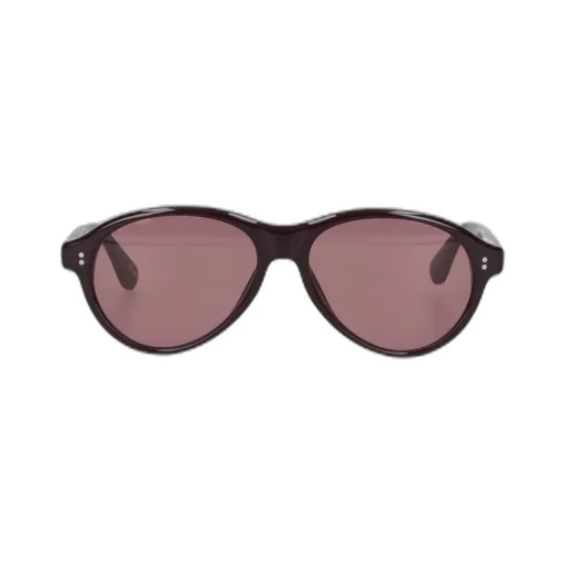 Chimi Tome Oval-Frame Nose Pads Sunglasses