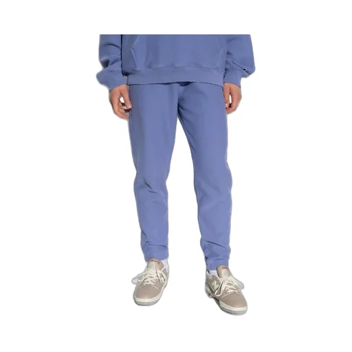Champion Logo Patch Tapered Drawstring Track Pants