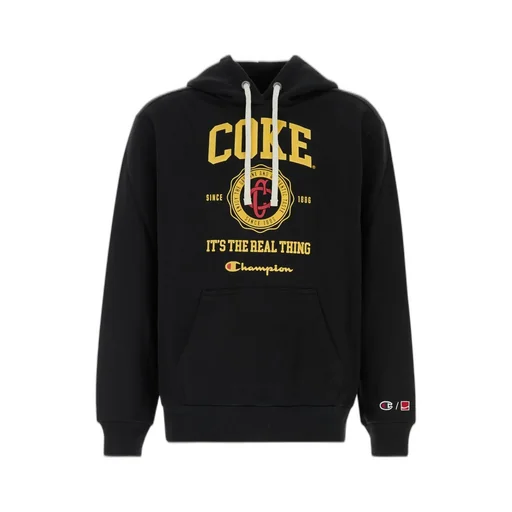 Champion X Coca Cola Logo Printed Hoodie
