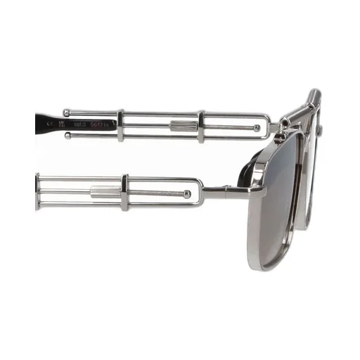 Chimi Rectangle-Frame Bridge Detail Sunglasses