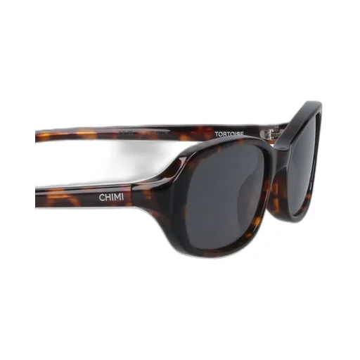 Chimi Geometric Frame Nose Pads Sunglasses