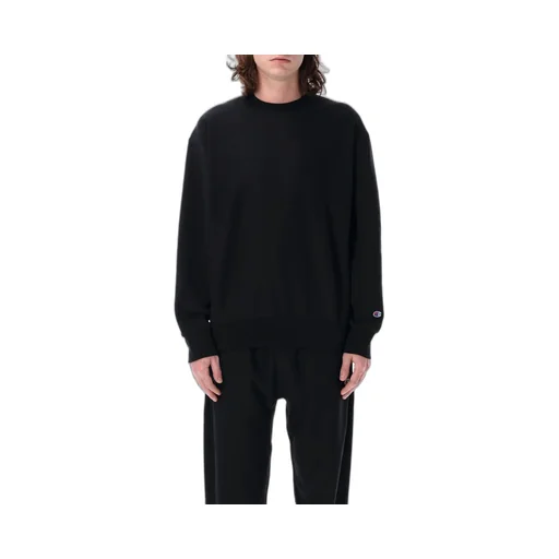 Champion Logo-Patch Long-Sleeved Sweatshirt
