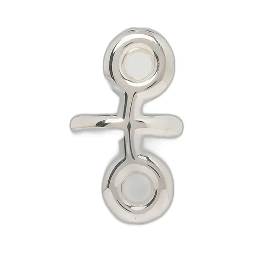 Charlotte Chesnais Binary Polished Ear Cuff