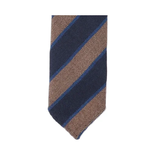 Cesare Attolini Striped Pointed Tip Tie