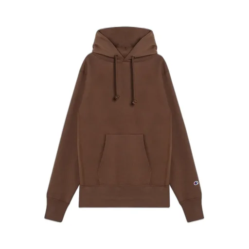 Champion Logo Embroidered Drawstring Hoodie