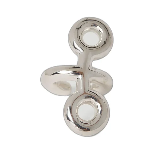 Charlotte Chesnais Binary Polished Ear Cuff