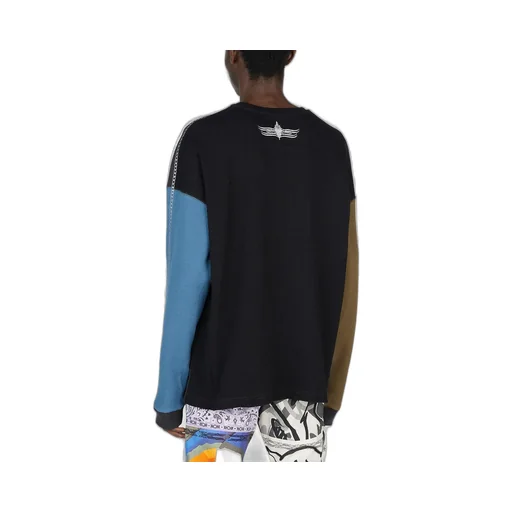 Children Of The Discordance Wallfe Panelled Sweatshirt