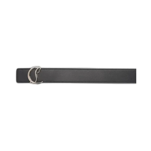 Christian Louboutin Logo Plaque Buckle Belt