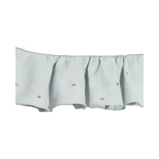 Chloé Kids Ruffled Sequin Embellished Dress