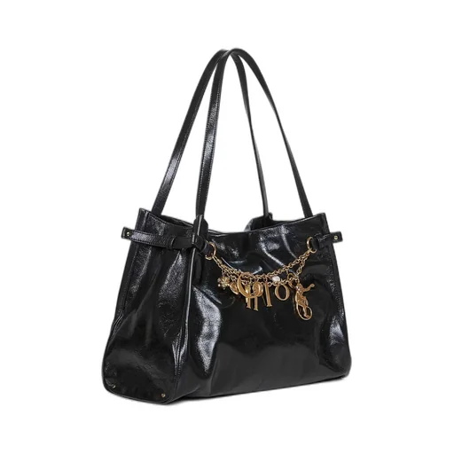 Chloé Logo Charms Top Handle Bag