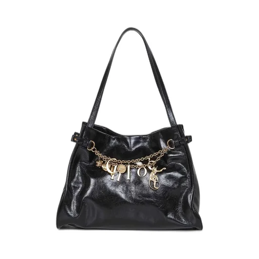 Chloé Logo Charms Top Handle Bag
