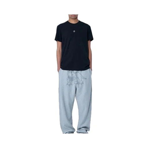 Chito Reflective Graphic Print Jogger Pants