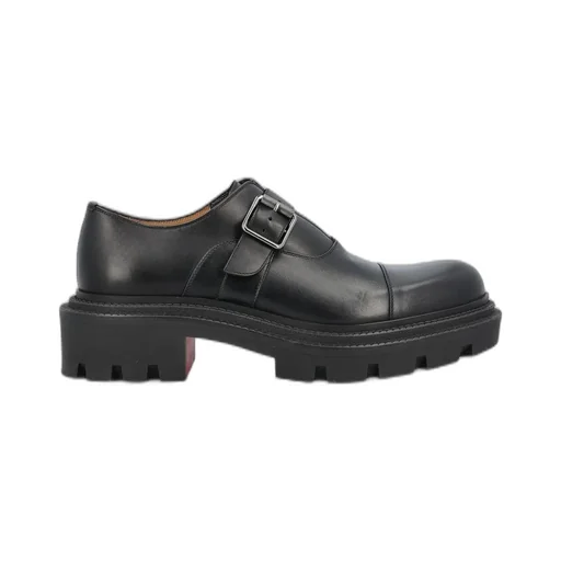 Christian Louboutin Monk Strap Buckle Loafers