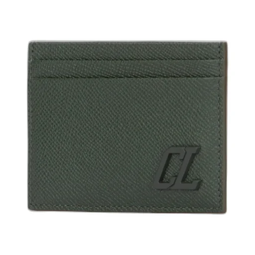 Christian Louboutin Groovy Logo Plaque Card Holder