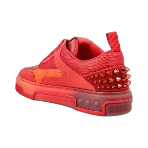 Christian Louboutin Stud Embellished Lace-Up Sneakers