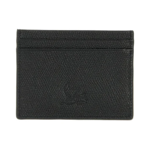 Christian Louboutin Mooncrest Logo Embroidered Card Holder