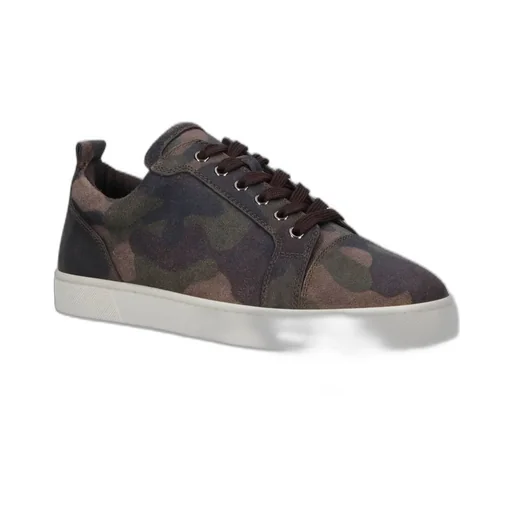 Christian Louboutin Louis Junior Lace-Up Sneakers