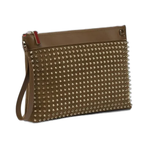 Christian Louboutin Funky Stud Detailed Clutch Bag