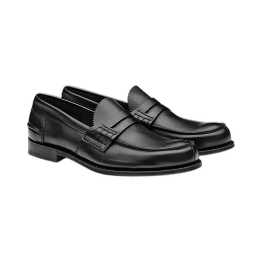 Church's Round Toe Slip-On Loafers