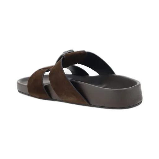 Christian Louboutin Open Toe Slip-On Sandals