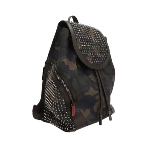 Christian Louboutin Funky Foldover Top Backpack
