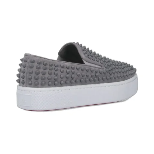 Christian Louboutin Stud Embellished Slip-On Sneakers