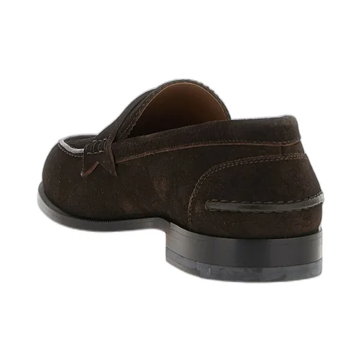 Christian Louboutin Almond Toe Slip-On Penny Loafers
