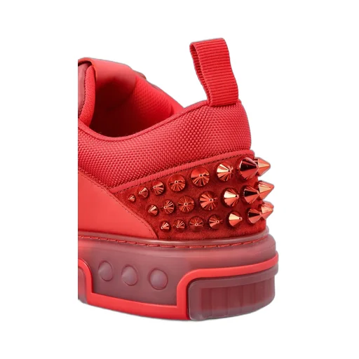 Christian Louboutin Stud Embellished Lace-Up Sneakers