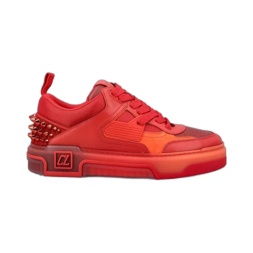 Christian Louboutin Stud Embellished Lace-Up Sneakers