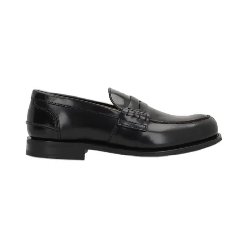 Church's Round-Toe Leather Loafers