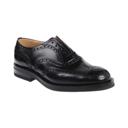 Church's Round-Toe Lace-Up Derby Shoes