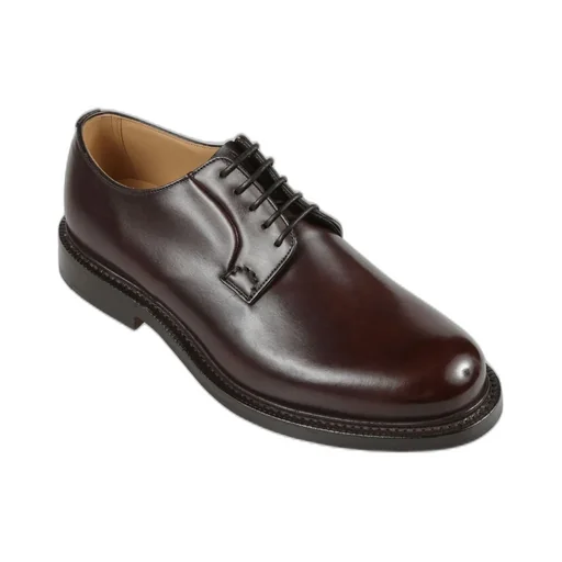 Church's Round Toe Lace-Up Derby Shoes